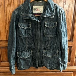 Gap limited edition, vintage blue denim jacket  size medium